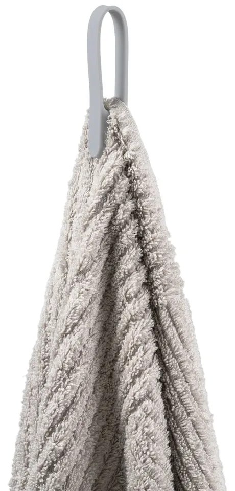 Clipsuri pentru prosoape gri-deschis 2 buc. din silicon Loop – Zone