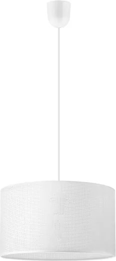 Brilagi - Lustră suspendată pe cablu SIRIJA MODERN 1xE27/60W/230V Ø 35 cm alb