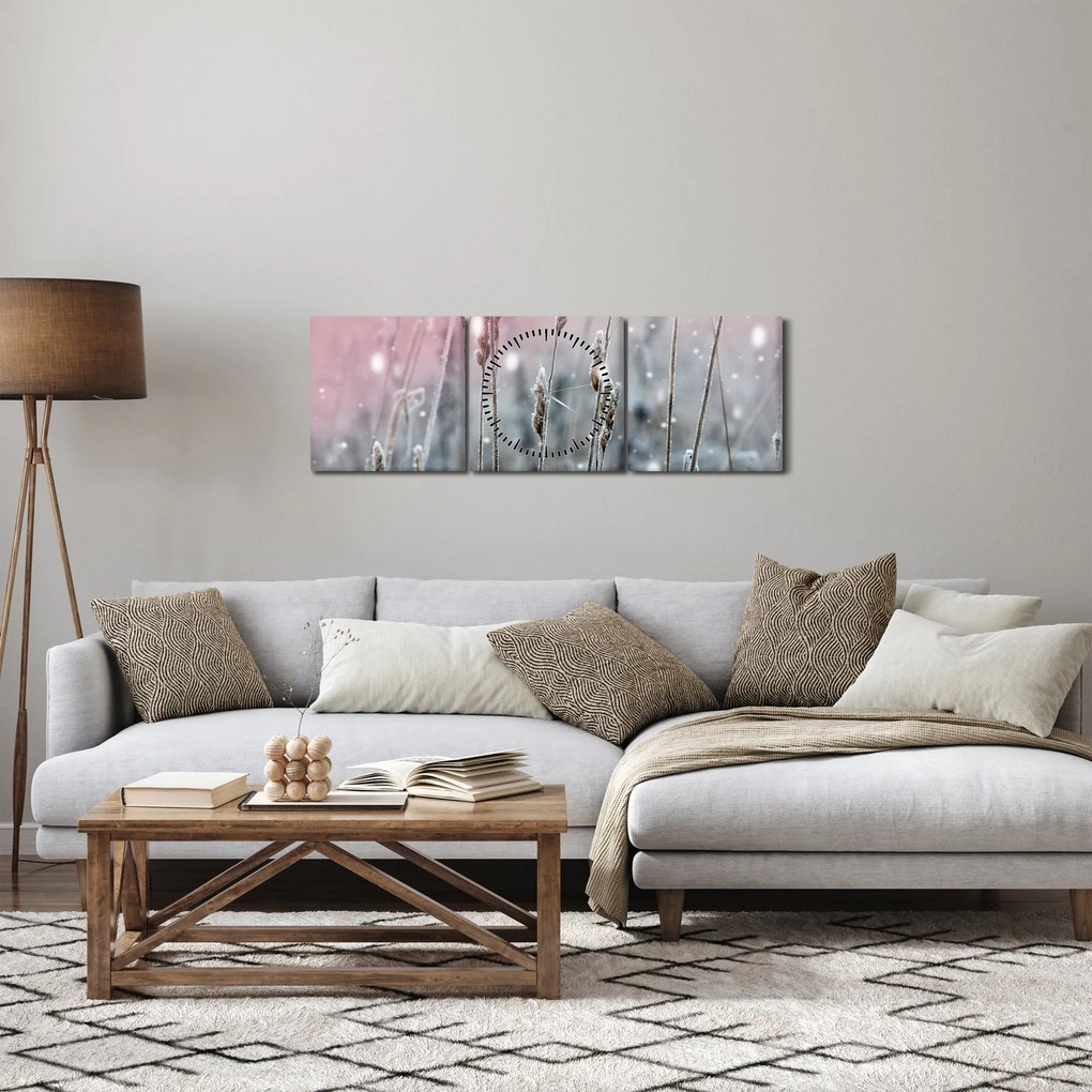 Tablou - Moment (cu ceas) (90x30 cm)