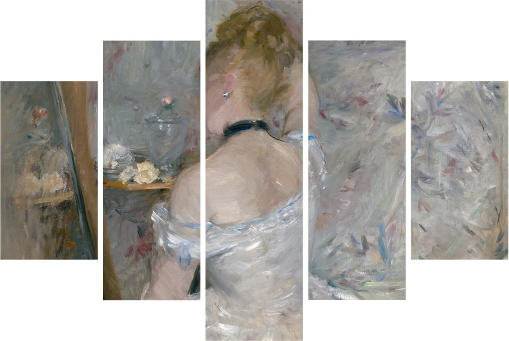 Tablou - Berthe Morisot, Woman at Her Toilette, reproducere (150x105 cm)