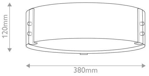 Plafonieră Hinkley HK-SAWYER-F-M-SQ SAWYER 3xE14/40W/230V d. 38 cm maro