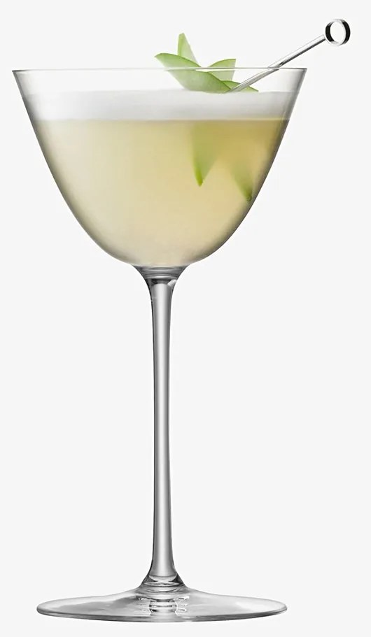 Pahare pentru martini Borough, 195 ml, transparente, set 4buc - LSA International