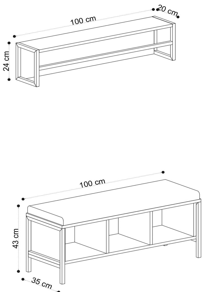 Mobilier hol Aliex 18 (travertin). 1101339