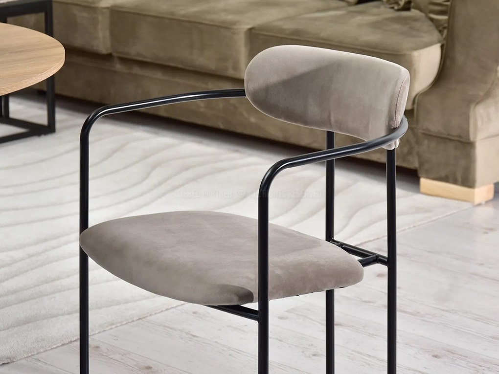 Scaun Magnus (bej + negru). Promo -24%. 1111140