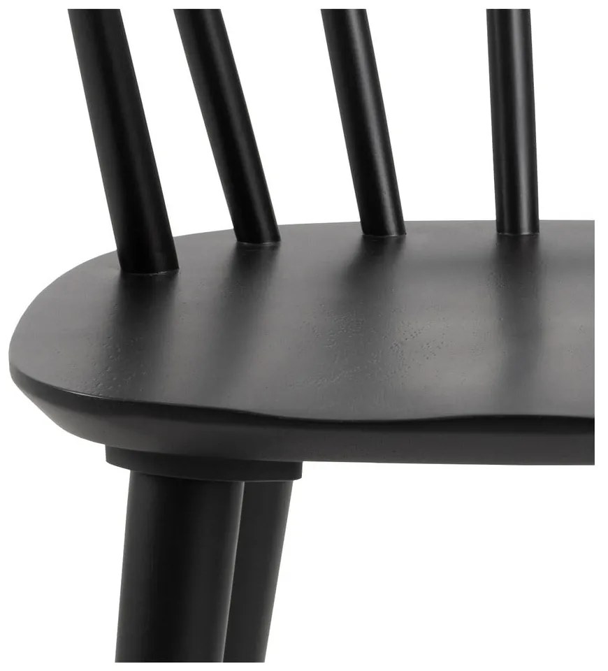 Scaun de dining negru Ida – Actona
