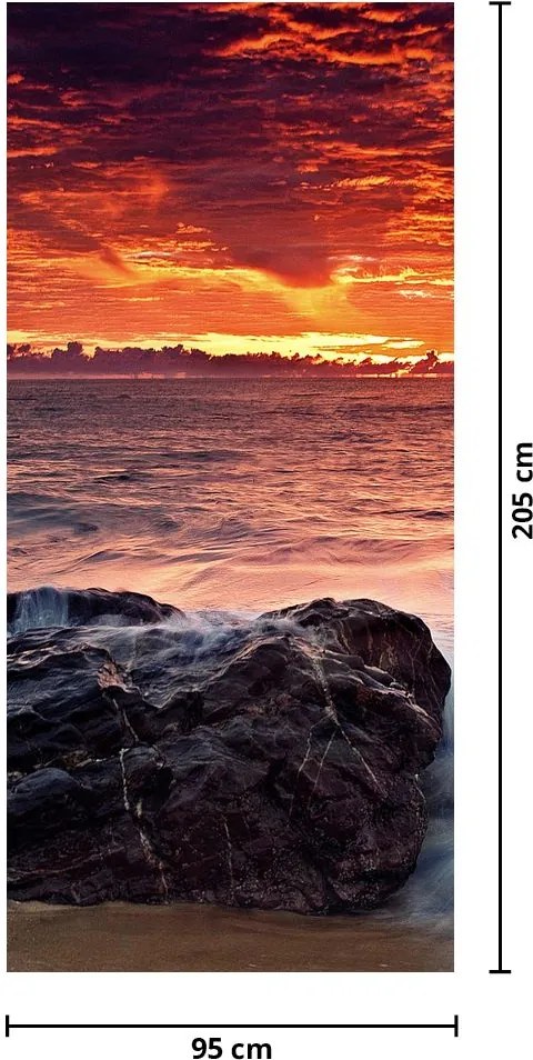 Fototapet pentru ușă - Marea (95x205cm)