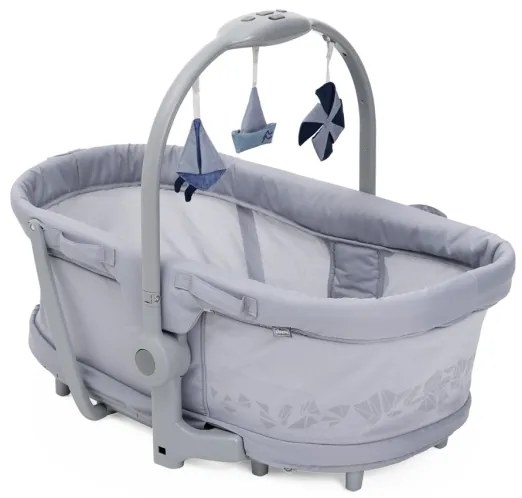 Pătuț pentru bebeluși 5 în 1 Chicco BABY HUG PRO gri