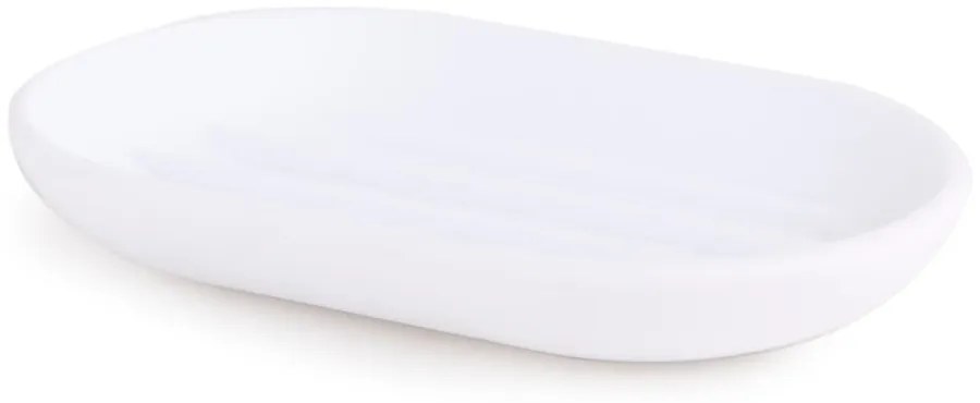 Săpunieră albă din plastic Touch – Umbra