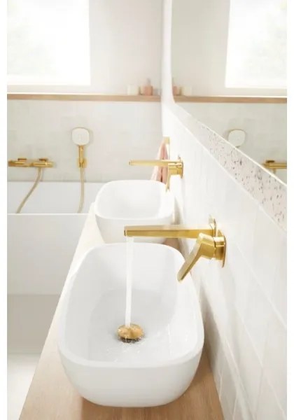 Baterie lavoar încastrată KFA Armatura MALAGA 4529-810-31, auriu periat