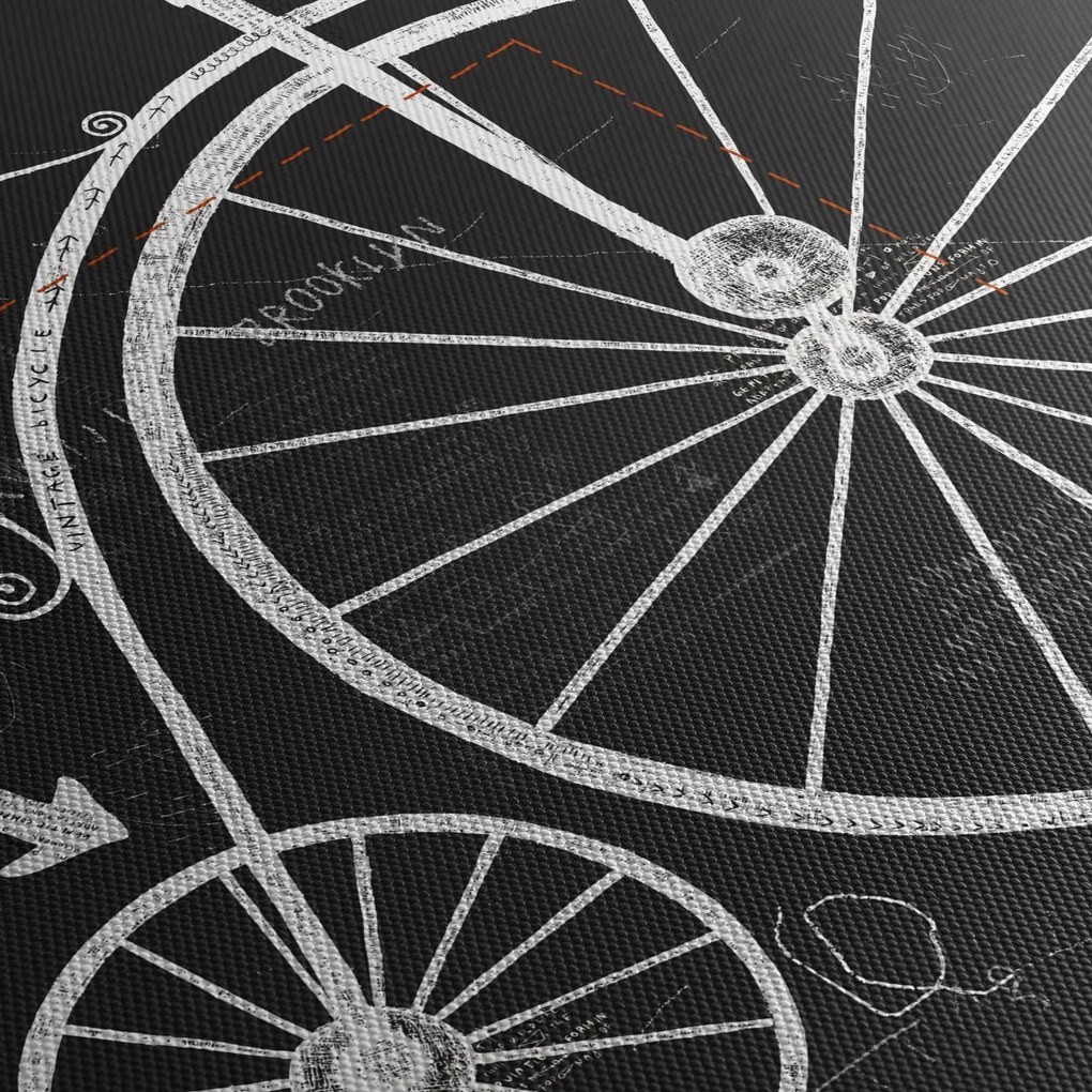 Tablou - Velociped (70x50 cm)