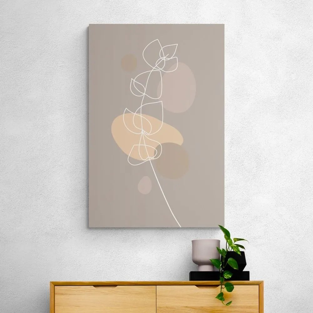 Tablou frunză minimalistă No1