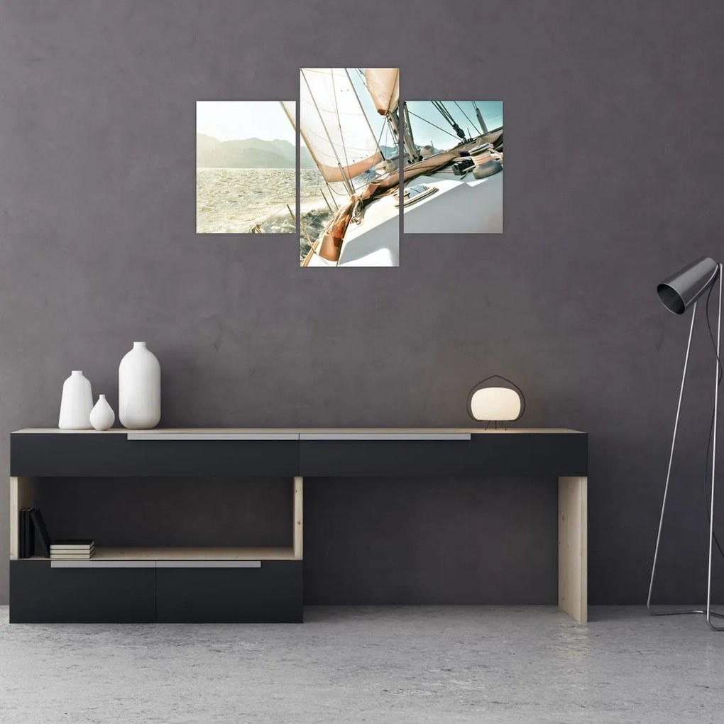 Tablou - Yacht (90x60 cm)