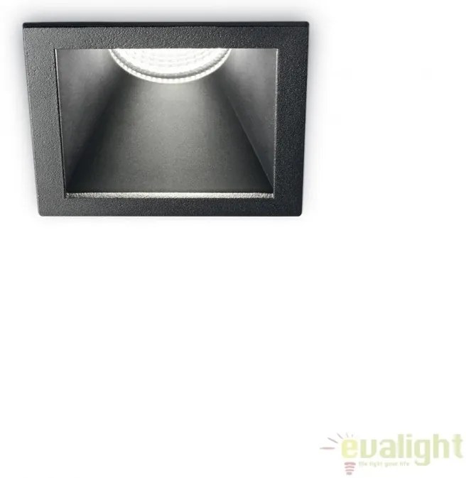 Spot LED incastrabil design modern GAME FI1 SQUARE negru / negru 192383