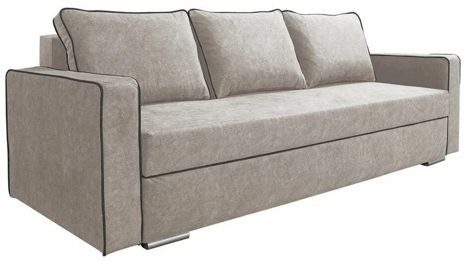 Canapea extensibilă Decatur 101Cutie de pat, 91x230x92cm, 105 kg, Picioare: Lemn