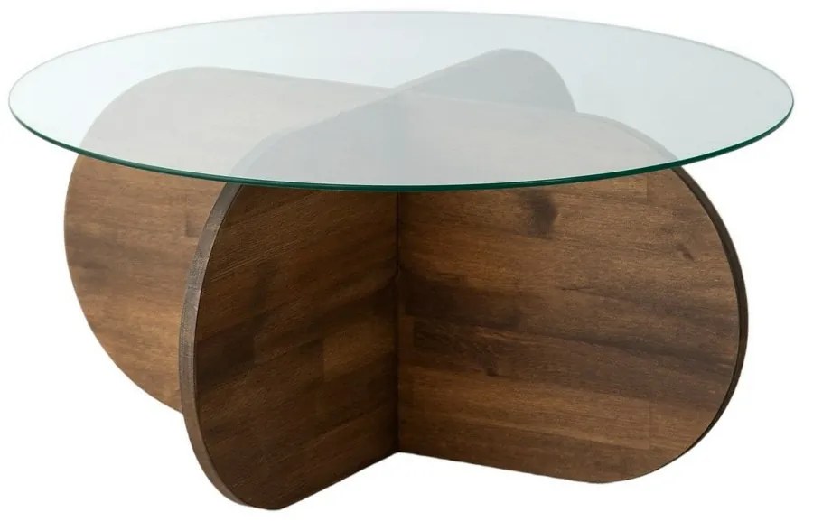 Măsuță de cafea Bubble Walnut