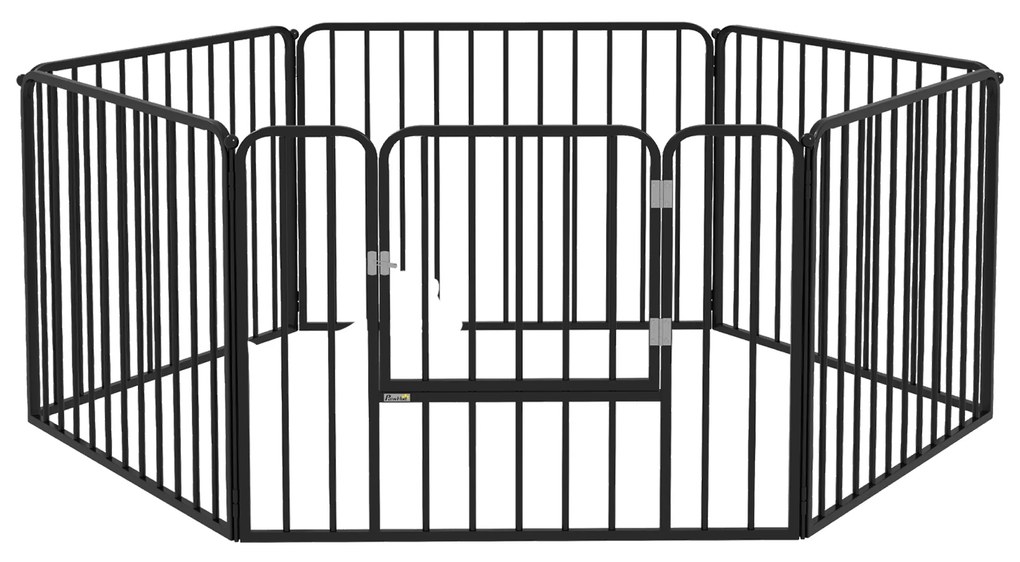 PawHut Tarc de Joaca Rezistent pentru Caini din 6 Panouri pentru Animale de Companie | Aosom Romania