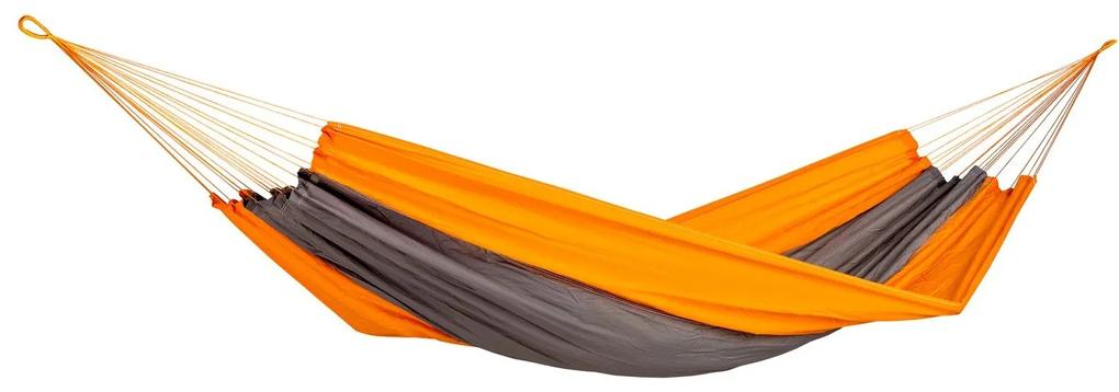 Hamac gri-portocaliu.220 x 140 cm