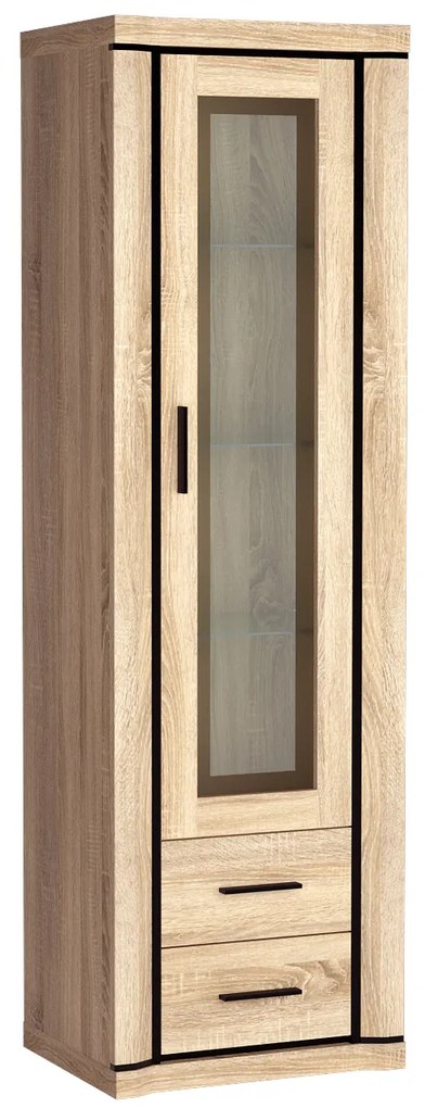 Vitrină Douglas 16 (Stejar sonoma). 1055576