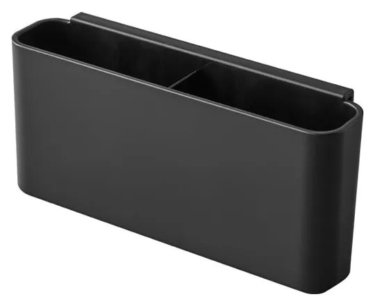 Organizator de baie negru din metal pentru cosmetice - YAMAZAKI