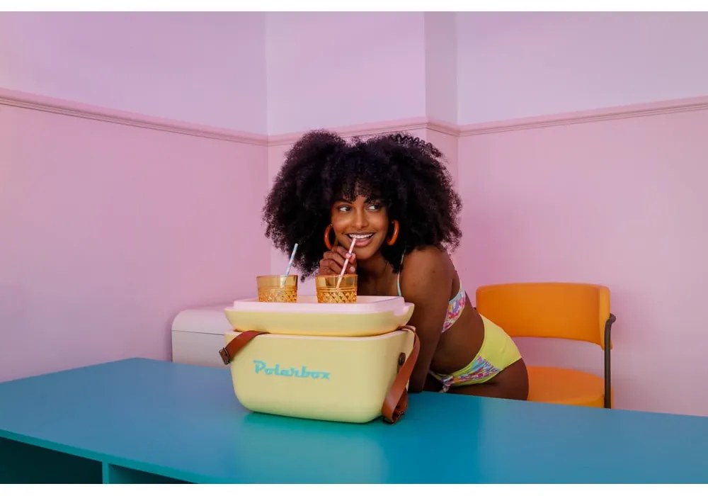 Cutie termoizolantă galbenă 12 l Pop – Polarbox