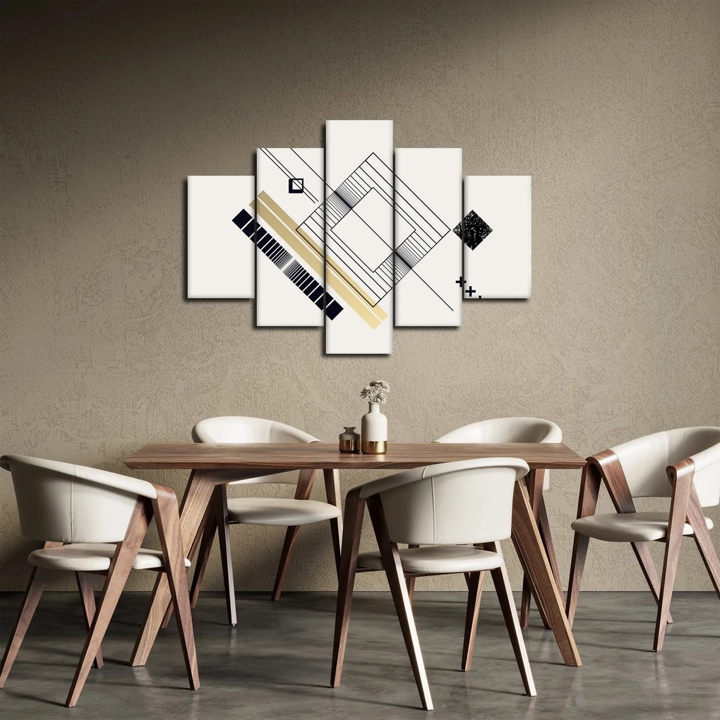 Tablou - Forme geometrice N⁰6 (150x105 cm)