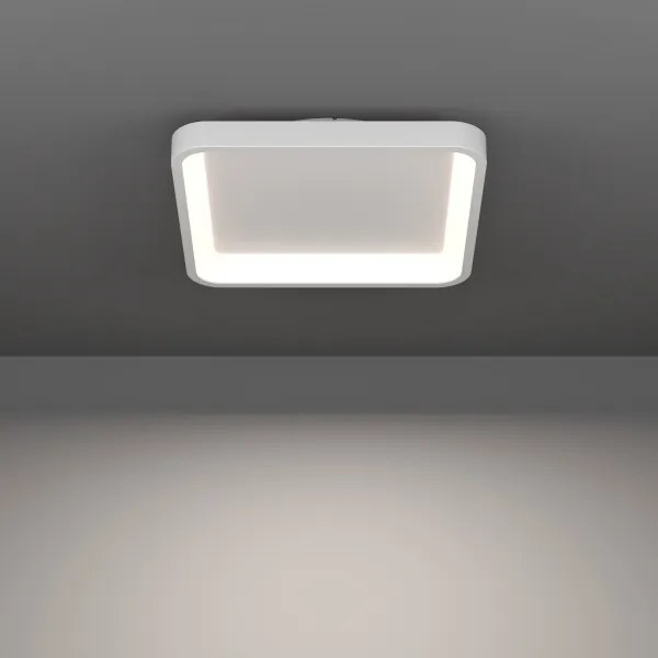 Eglo 901913 - Plafonieră LED RGBW dimabilă LORETELLO-Z LED/20W/230V 35x35cm albă