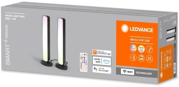 SET 2x lampă LED RGBW dimabilă de masă Ledvance MOOD LIGHT LED/4W/230V + telecomandă
