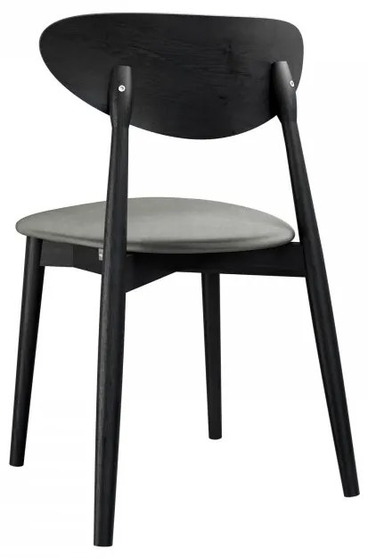 Scaun sufragerie KD 65 C (Negru + Gri închis) . 1103475