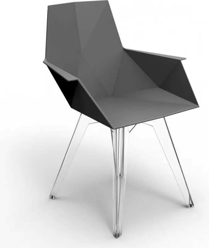 Set de 4 Scaune moderne cu brate de exterior / interior design premium FAZ ARMCHAIR 54063 Vondom