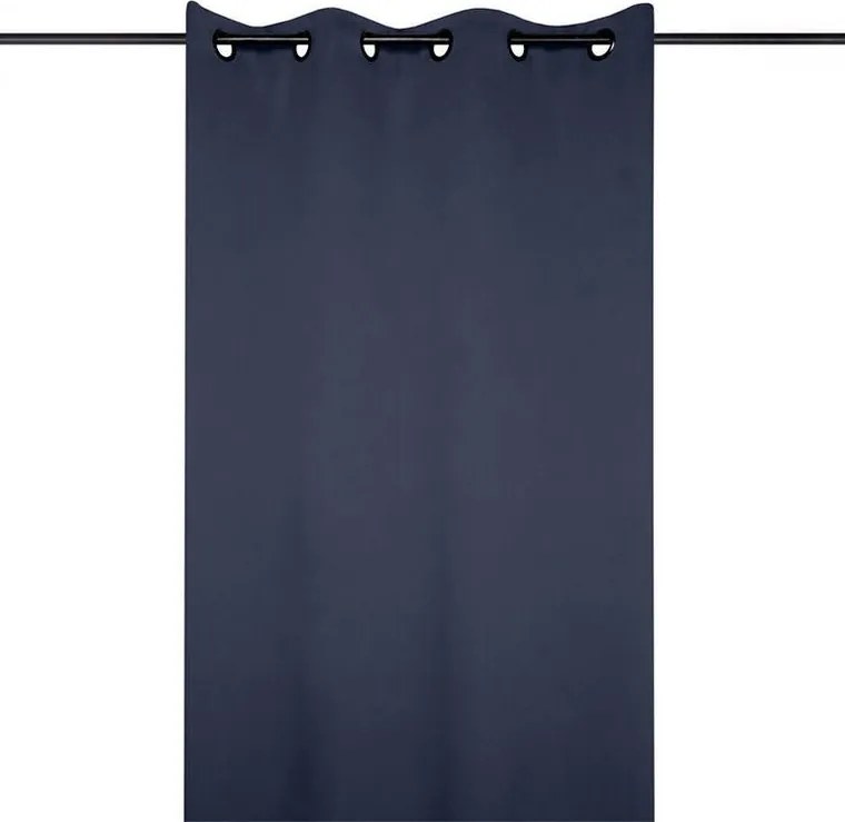 STOF Draperie groasă blackout NOTTE albastru marin 135 x 180 cm set 2 buc