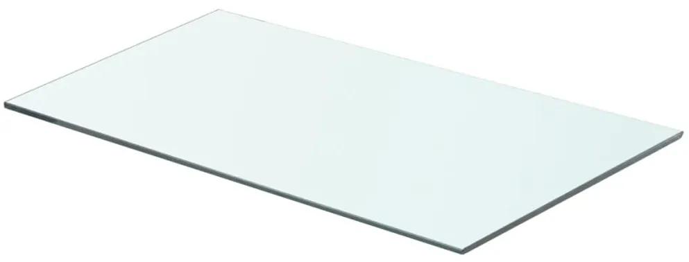 243826 vidaXL Raft din sticlă transparentă, 60 x 30 cm