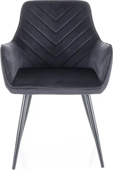 Scaun de dining tapiTat FIGO, negru