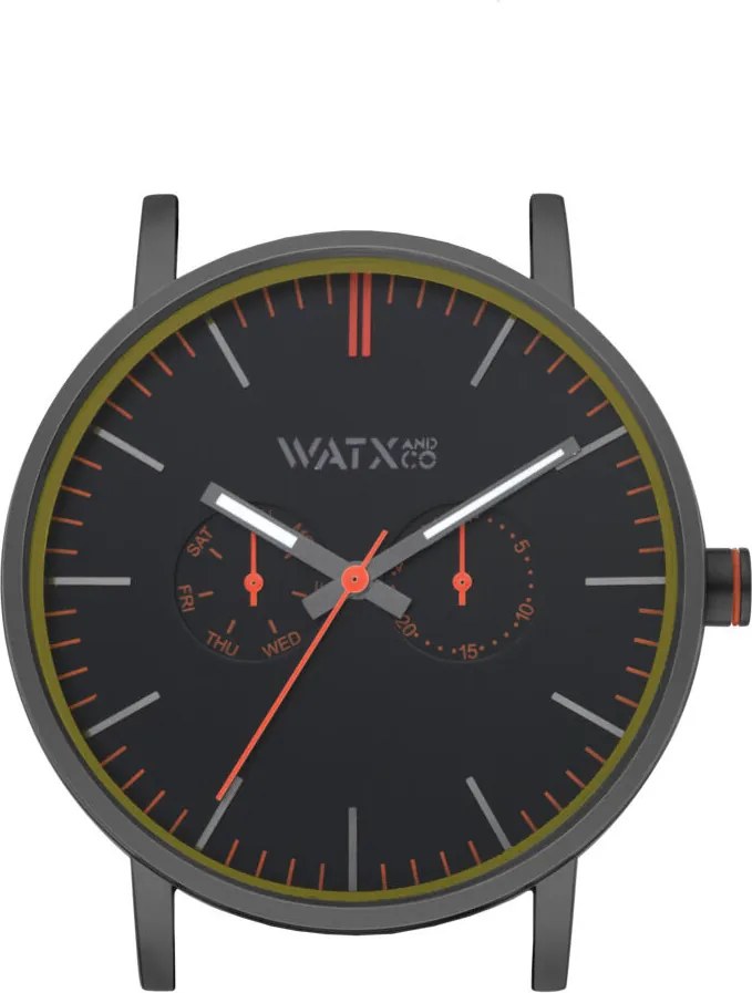 Ceas Unisex Watx &amp; Colors  WXCA2713 Negru (Ø 44 mm)