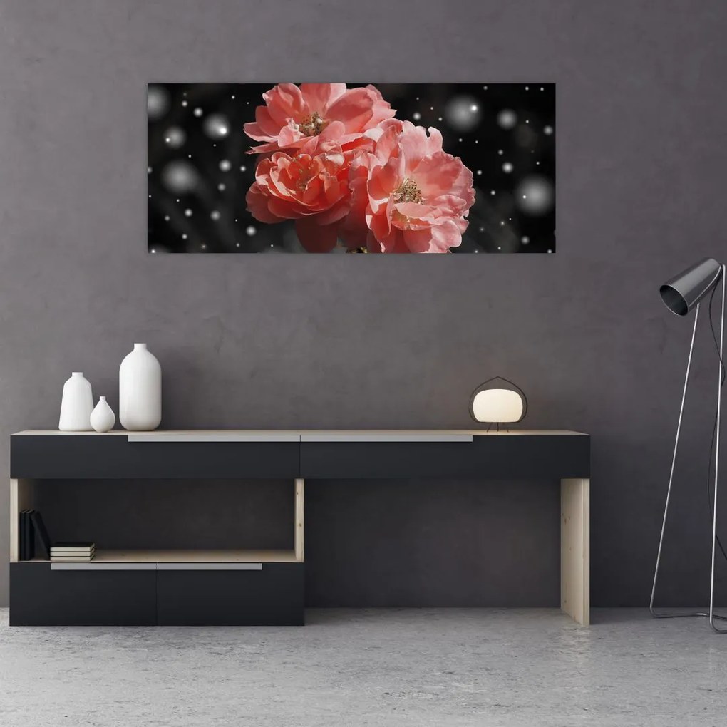 Tabloucu floare roz (120x50 cm)