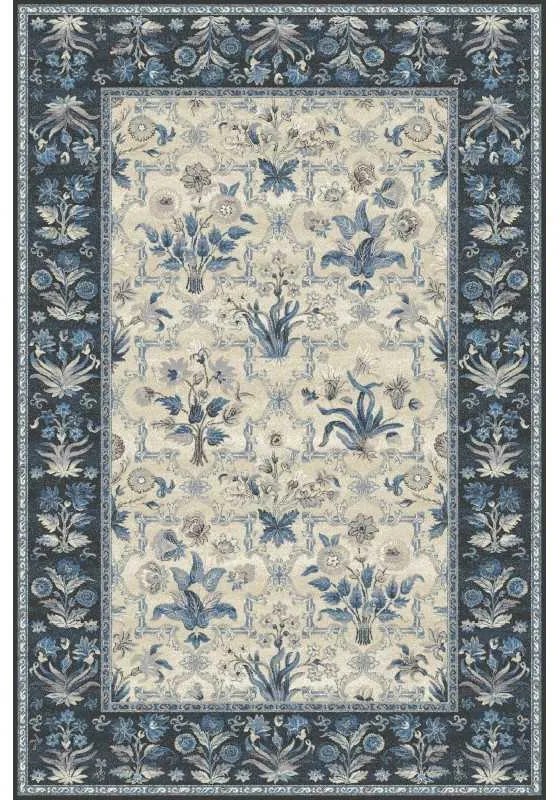 Covor lana Olandia niebieski Selectează mărime: 160 X 240