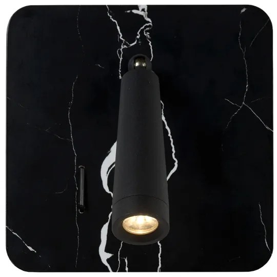 Spot LED de perete OREGON LED/4W/230V negru Lucide 77282/03/30