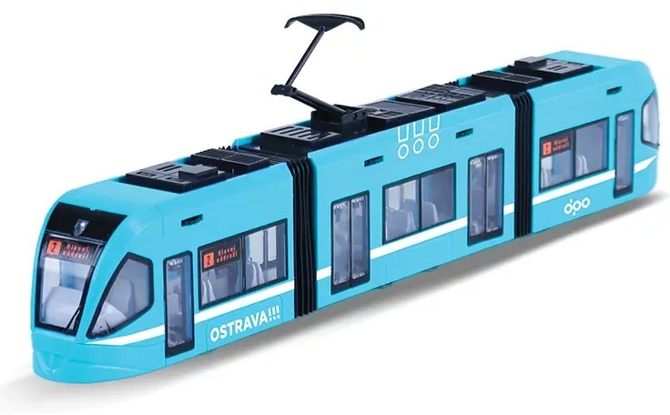 Tramvai modern cu uși funcționale, 47 cm