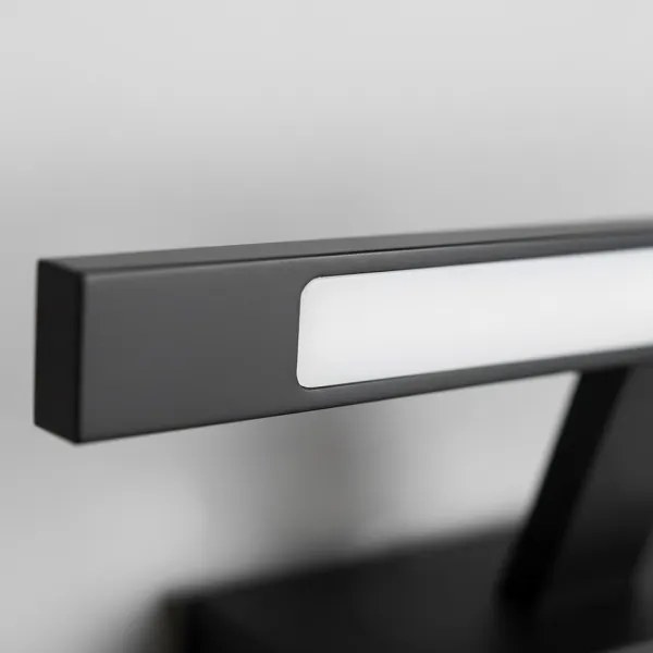 Lumină LED pentru oglindă de baie KLIMT, 12W, 230V, 3000/4000/6000K, 60 cm, IP44, negru