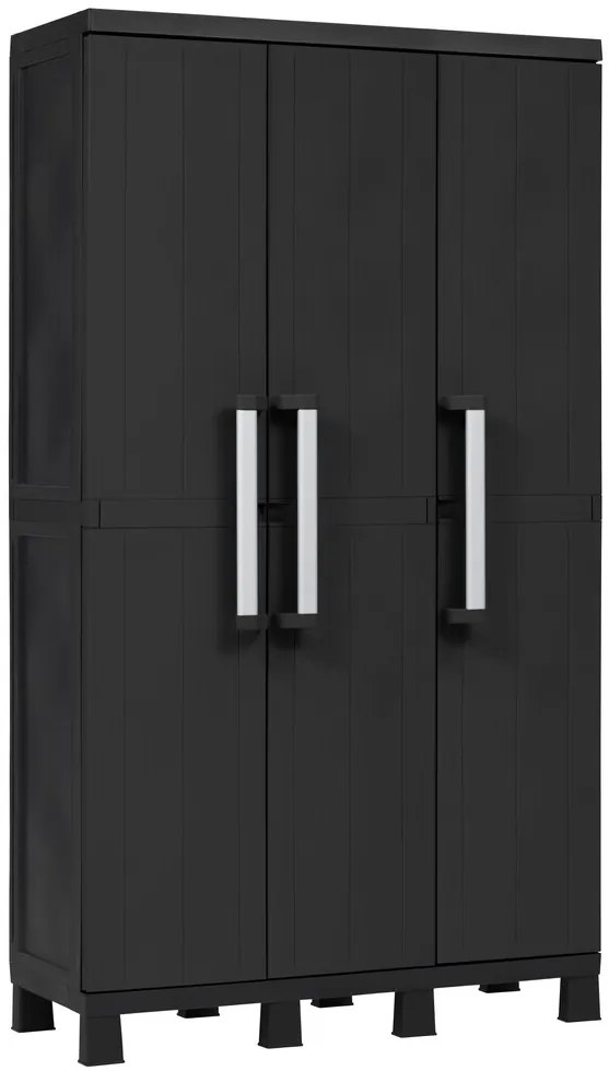 Dulap GARAGE MIDI TRIO HIGH - negru