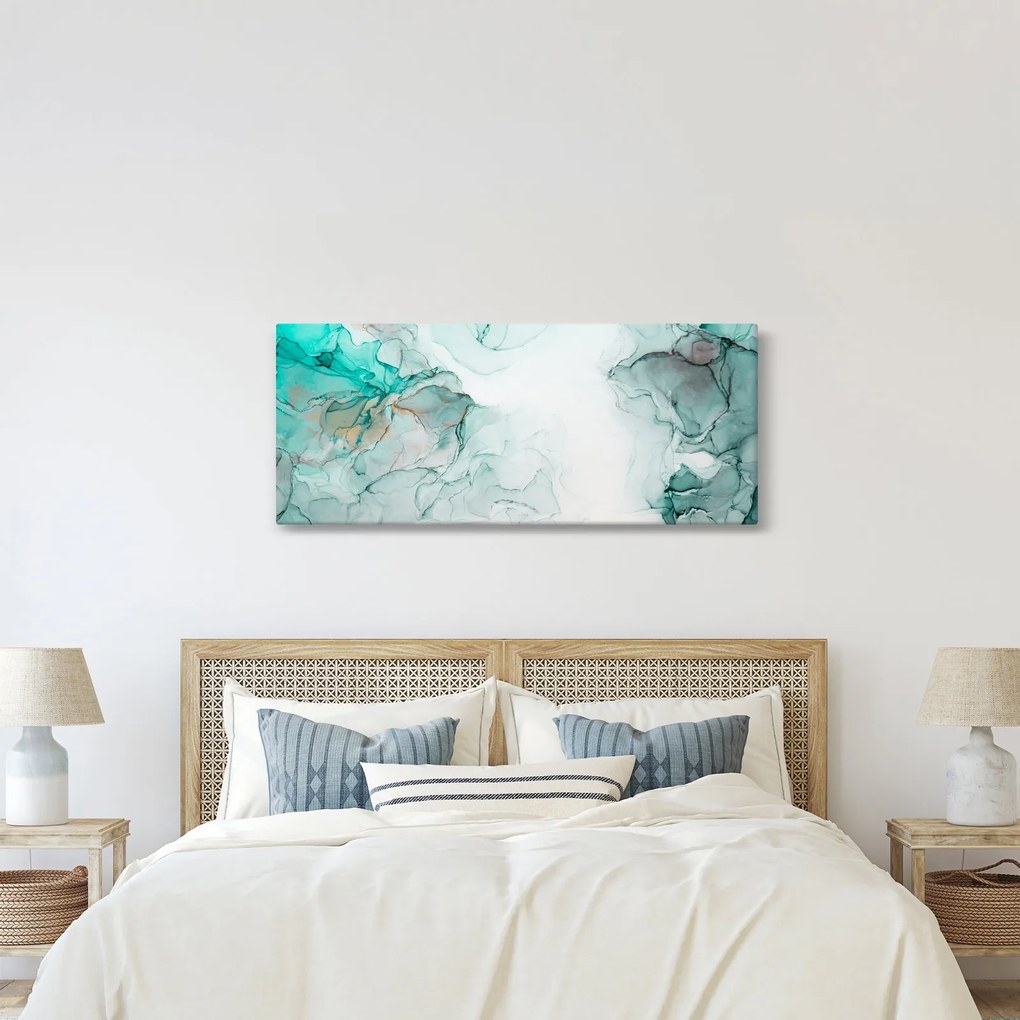 Tablou - Abstract din cerneală 2 (120x50 cm)