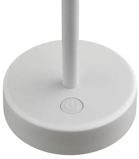 Nordlux - Lampă de birou LED încărcabilă dimabilă ELLEN LED/2,8W/3,7V IP44 albă