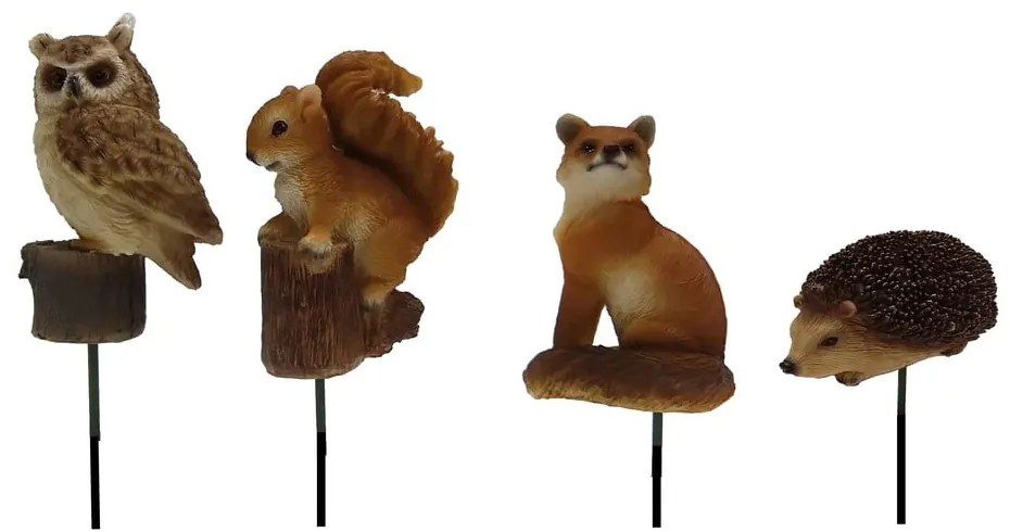 Set țăruși de grădină 4 buc. din polirășină Forest – Esschert Design