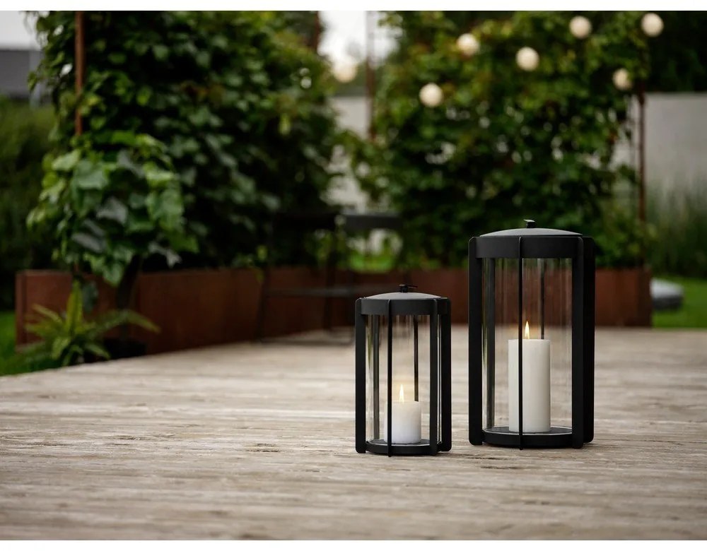 Felinar cu LED negru cu USB (înălțime 35 cm) Firefly – Zone