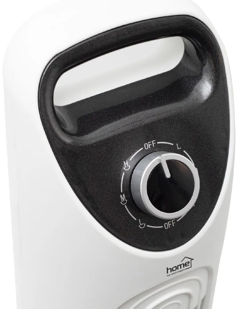 Ventilator tip stalp, alb, 79 cm, 45 W