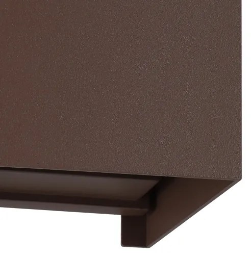 Aplică LED de exterior Eglo 901066 CALPINO 2xLED/2,8W/230V IP54 maro