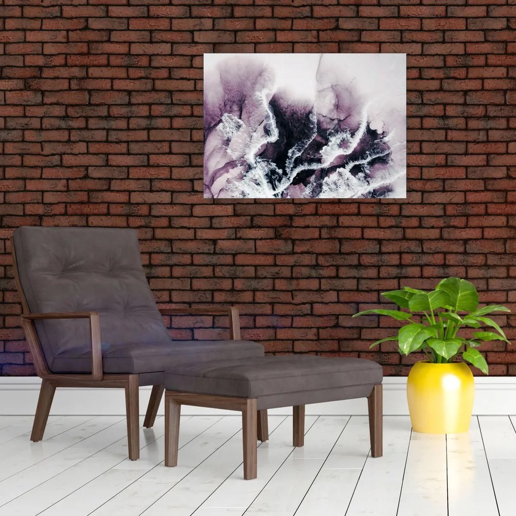 Tablou - Marmură violet N⁰2 (70x50 cm)
