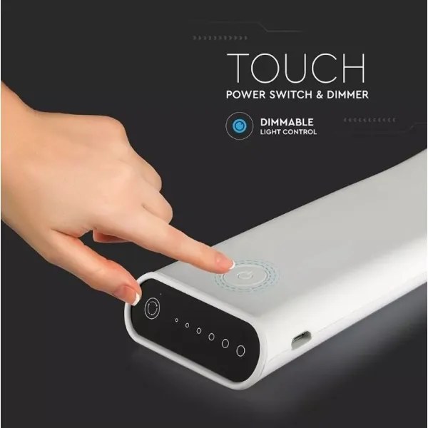 Lampă LED flexibilă reglabilă, birou, 6,5W, 5V, 3000-6000K