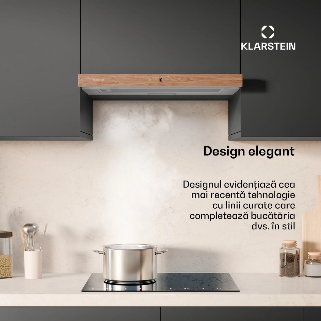 Klarstein Hota ZenFusion, debit de aer 400 m³/h, EEK A, extragere/recirculare, 3 niveluri, silențioasă