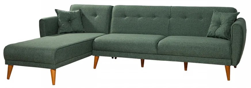 Coltar Aria Köşe, 270 x 85 x 190 cm, Verde