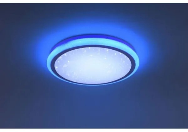 Plafonieră LED RGB dimabilă LUISA LED/28W/230V Leuchten Direkt 15220-16 + telecomandă